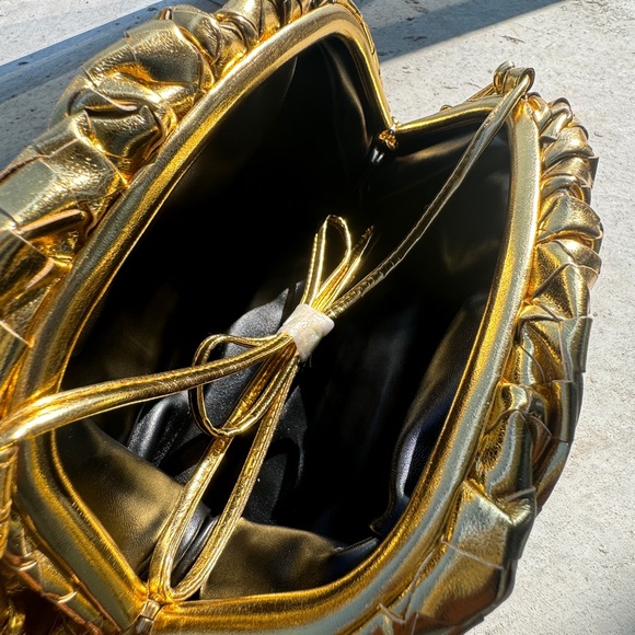 Large Gold Clutch - Picture 3 of 4